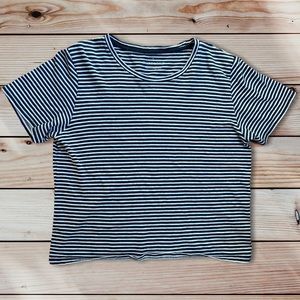 Everlane Boxy Striped Tee
